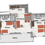 Appart-pension Schnoell 公寓 米特西尔