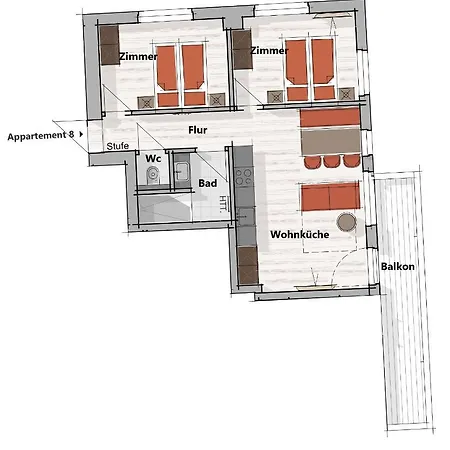 Appart-pension Schnoell Appartement