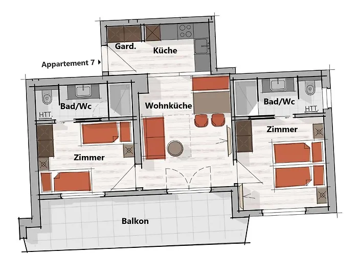 Appart-pension Schnoell Appartement Mittersill